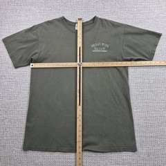 Anvil Shirt Mens Large Green Broken Spoke Saloon Vet Motorcycle Graphic Tee
