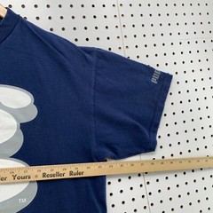 Vintage Funk Warren G Rap Shirt Mens L Blue Single Stitch Reel Tight 23.5×29