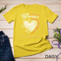 Orange Multiple Sclerosis Apparel Women Men MS Awareness Unisex T-shirt