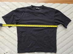 Uniqlo Men Black Oversized T Shirt Size M Asian Size (US S)
