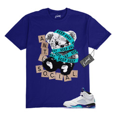 5 Grape White Black 2025 Blue T Shirt Match ANTI