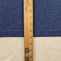Carhartt Shirt Mens 2XL Blue K231 Long Sleeve Logo Original Fit Workwear Tee