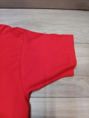 Vtg BVD Premium Series Pocket T-Shirt Mens Size XL Red Made in USA Single Stitch