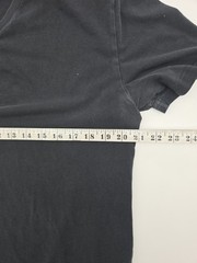 Express T-Shirt Men XL V-Neck Black Stretch Solid.#41160