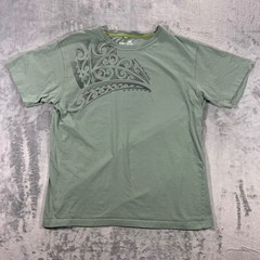 Wild Kiwi T-Shirt Mens XXL Green Aotearoa New Zealand Graphic Cotton Tee Faded