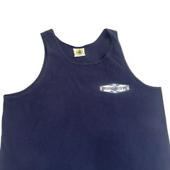 BODY GLOVE 1996 Vintage Tank Top Sleeveless SHIRT Sz L Blue Surfing Muscle Beach