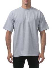 Pro Club Men’s Heavyweight Cotton Short Sleeve Crew Neck T-Shirt