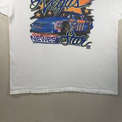 Hanes Heavyweight Vintage Las Vegas NASCAR Shirt Men’s Size XXL 90s