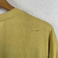 Vintage 2 Of Us Shirt Size Medium Yellow Ethnic Beaded Embroidered Boho 90s