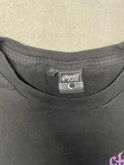 stay cold apparel Tshirt I know What You Did Space Girl Grafitty Size Large Blac
