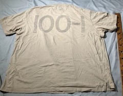 Vtg Rocawear Shirt Mens XXL 2XL Beige Graphic Print Tee Rap Crest Logo 90s Y2k