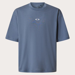 Oakley Enhance Qdc Tee Grip 4.0 Short Sleeve T-Shirt Mist Blue Large