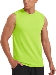 Men’s Sleeveless Muscle Shirts Gym Workout Bodybuilding Quick Dry Casual Vest T
