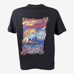 Irregular L.A. Guns Band Black Shirt Dragon Livestream Las Vegas Mens Size Med