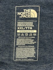 The North Face T-Shirt Men’s XXL Blue Gray Short Sleeve Logo Tee Standard Fit