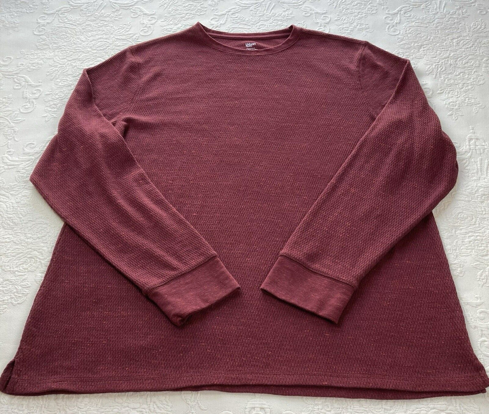 Urban Pipeline Thermal Henley Men XXL T-Shirt Long Sleeve Ultimate Supersoft 2XL