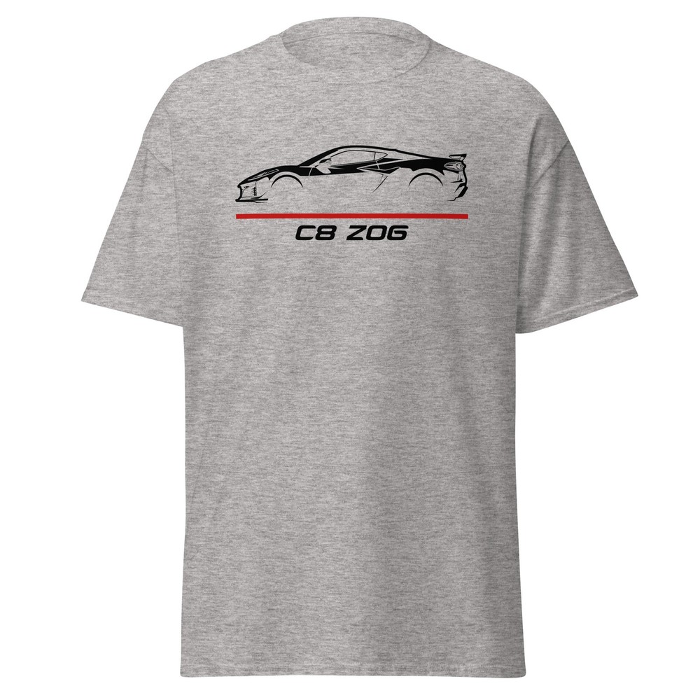 C8 Z06 Corvette Flat Plane Crank High RPM Weapon Graphic T-Shirt Gift