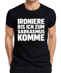 Iron Until I Get To Sarcasm Sarcastic Naughty Gift Mens T-Shirt