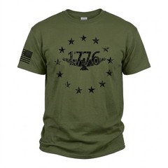 US Army Military Shirt USA Army Military Green T-Shirt S-5XL