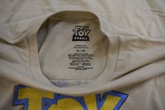 Disney Pixar Toy Story Mens Character Group Woody Jessie Beige Shirt New S-2XL