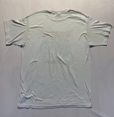 VTG Stedman T Shirt Mens Large White Graphic Print Richmond Newspapers Marathon