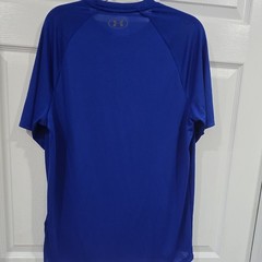 New With Tags Under Armour Men’s Shirt Blue M Short Sleeve UA Tech 2.0
