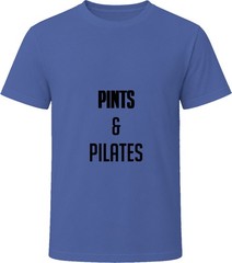 Pints and Pilates Drink And Exercise Funny Gift T Shirt