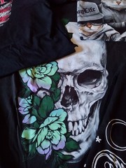 6 Fun, Colorful T Shirts, Clean and Ready to Wear, Unisex, Medium size $15