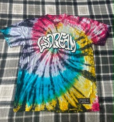 XL LSDream Choose Your Adventure V.2 Tie Dye Double-Sided Graphic Print T-Shirt
