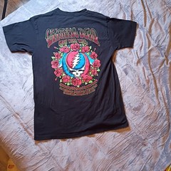 Grateful Dead Fare Thee Well 50th Anniversary Shirt Tultex Black Medium Mens