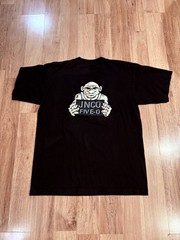Vintage 2000s JNCO Five-0 Mugshot Black Shirt EXTREMELY RARE Size Medium See HTF