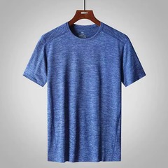 Men Big & Tall T-Shirt 6XL 7XL 8XL Casual Short Sleeve Polyester Stretch
