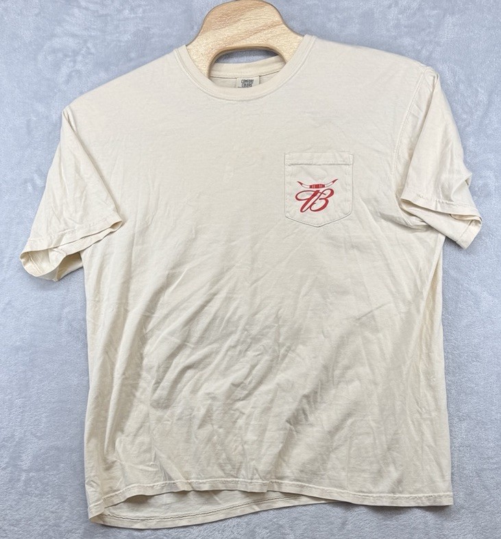 Bussin with the Boys Budweiser Barstool Sports Comfort Colors T-Shirt Men’s XL