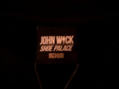 NEW SHOE PALACE “John Wick – I’m Back Tee” MEN’S BLACK RED T-SHIRT MED JWSS105