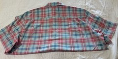 Man’s L.L.Bean Comfort Stretch Oxford Short Sleeve Slightly Fitted Plaid