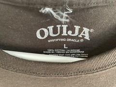 Ouija Mystifying Oracle Tee T-Shirt Brown Large-New