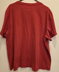 Nike The Nike Tee Men’s XXL Red Embroidered Swoosh Short Sleeve T-Shirt Cotton