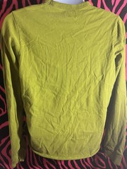 Abercrombie & Fitch VTG Long Sleeve Tee Apple Green Chest Logo Men’s Size Large