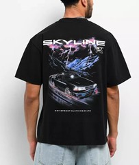 JDM Street Racing Storm T-Shirt Japanese Car Culture Graphic Tee