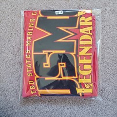 NWT Frontline USMC Legendary Size Large Mens Red T-Shirt United States Marine