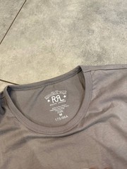 RRL Double RL Ralph Lauren Graphic T-Shirt Cat Racing Flags Gray Men’s Size M