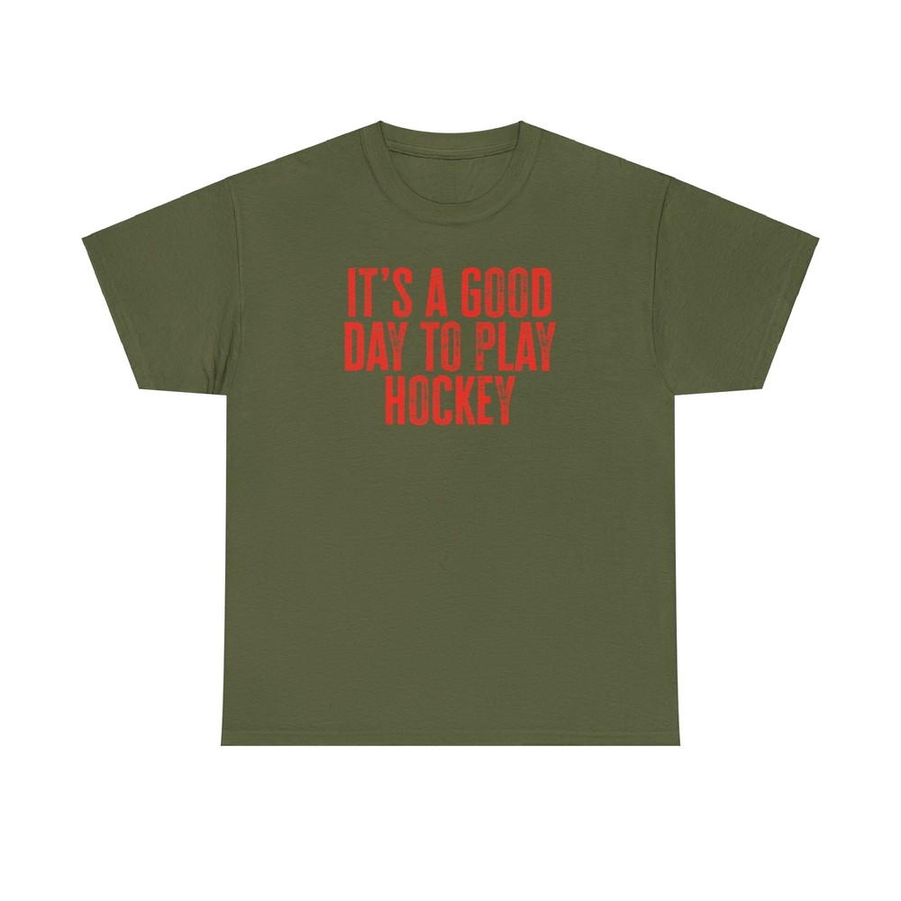 Hockey Player Shirt Gifts Tshirt Tee Crew Neck Short Sleeve