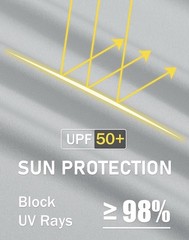 Men’s UPF 50+ Sun Protection Hoodie Shirts Long Sleeve Fishing Shirts Outdoor