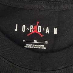 Jordan Shirt Mens XL Black Jumpman Floral Graphic Flight Essentials Nike Air Tee