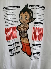 Astro Boy Tezuka Mighty Atom 3D Hologram Men’s White T-Shirt Size XL Japan