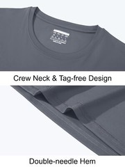 Mens UV Protection UPF 50+ Shirts Long Sleeve Sport Casual Workout Beach T-Shirt