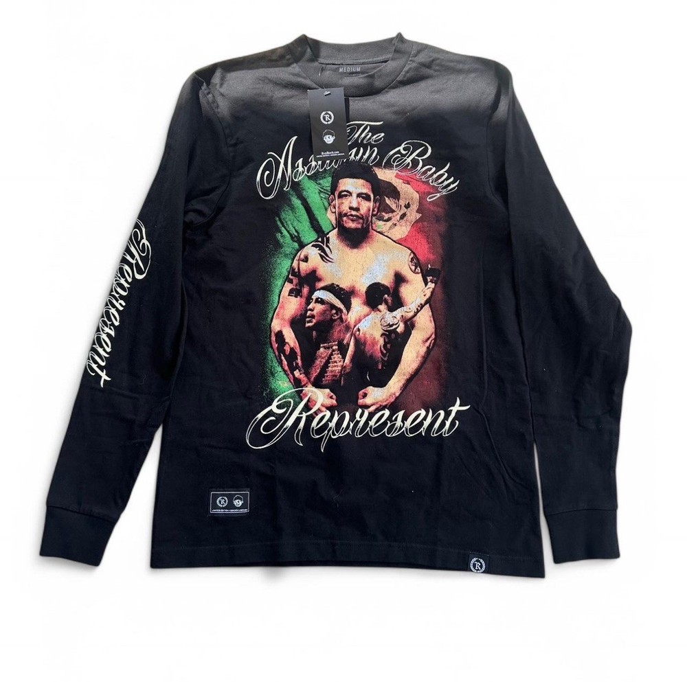 Represent Ltd Brandon Moreno Mexican Boxer Tee Brand New