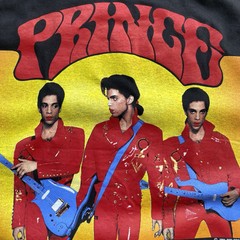 Prince Vintage 1990 Tour t-shirt 100% Combed Cotton Size L