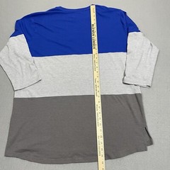 Under Armour Shirt Mens 2XL Gray Blue USCG Coast Guard Semper Paratus Heat Gear