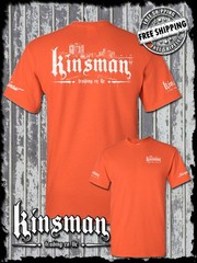 Kinsman Trading Co. LLC Saginaw City Logo 2-Sided T-Shirt Michigan